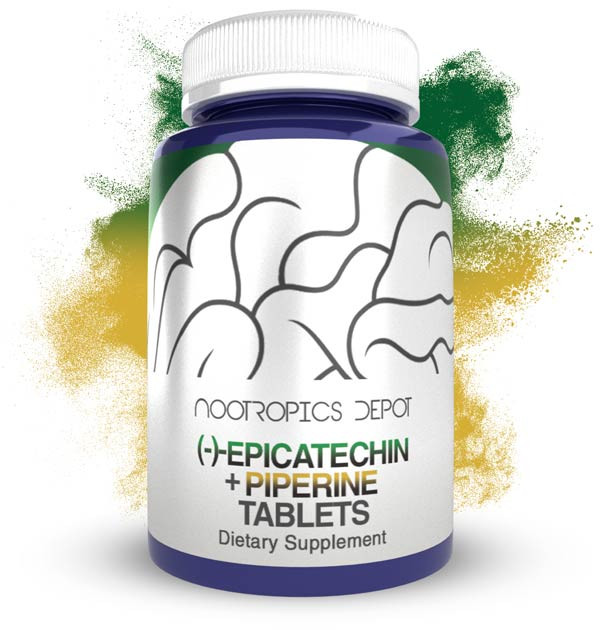 (-)- Epicatechin 90% + Piperine Tablets