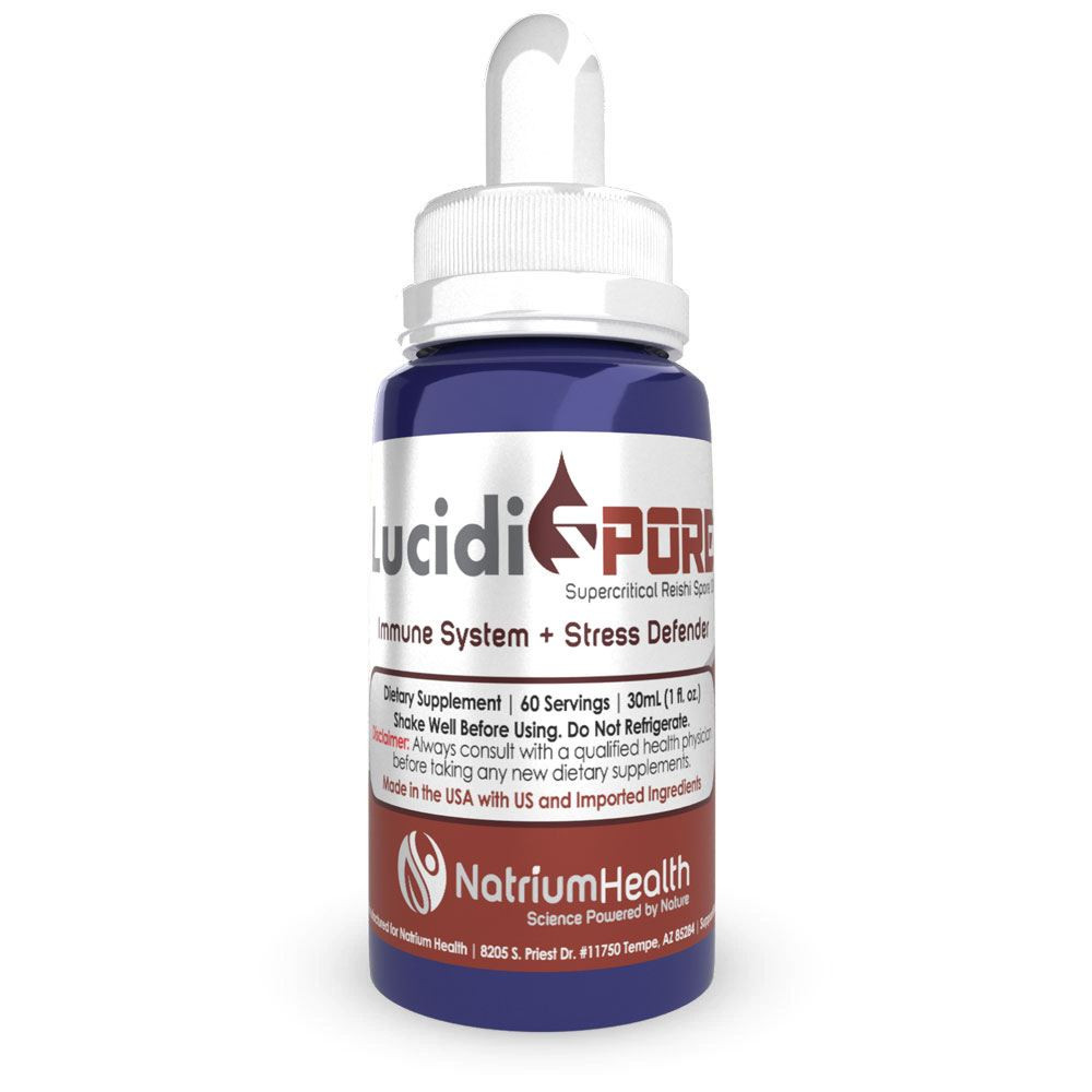LucidiSPOREâ„¢ | Supercritical CO2 Reishi Spore Oil | 30% Triterpenes