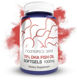 Omega-3 Fish Oil 70% DHA Softgel Capsules
